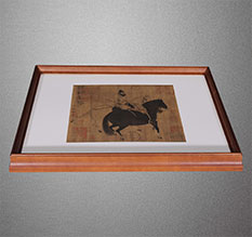 吕梁书画装裱配框服务案例